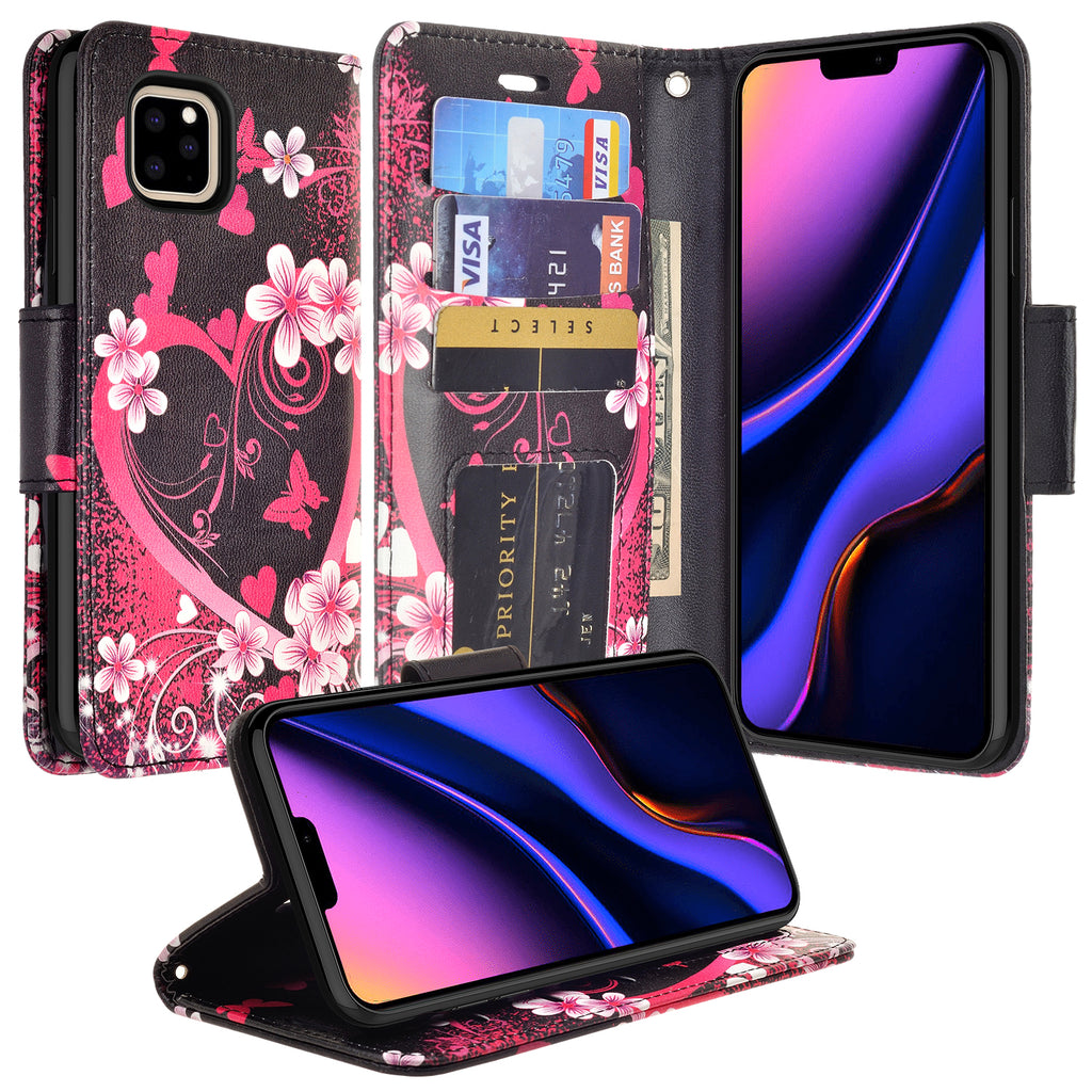 Apple Iphone 12 Mini Case Iphone 12 Mini Wallet Case Wrist Strap Pu Spy Phone Cases And Accessories