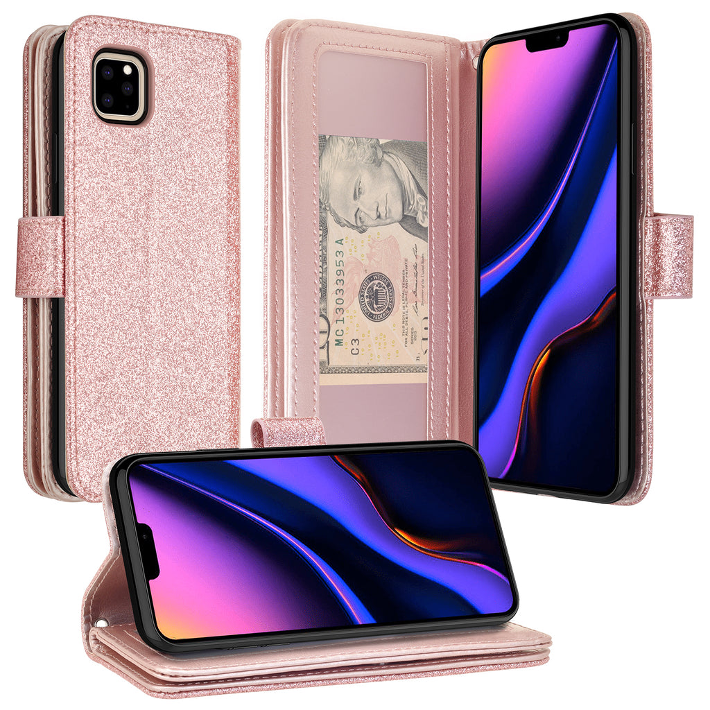 Apple Iphone 12 Mini Case Iphone 12 Mini Case Glitter Faux Leather F Spy Phone Cases And Accessories