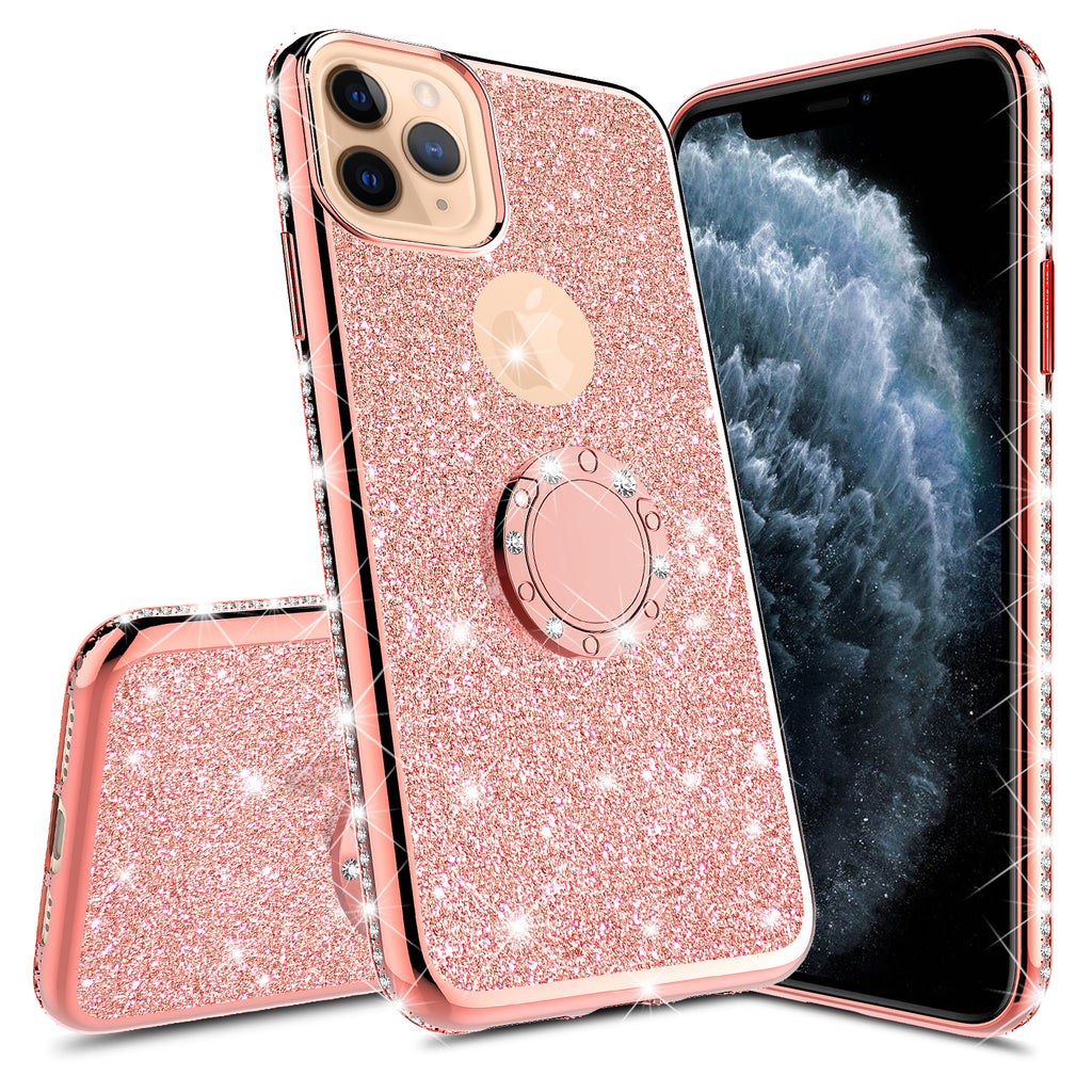Glitter Cute Phone Case Girls Kickstand Compatible For Apple Iphone 11 Coverlab
