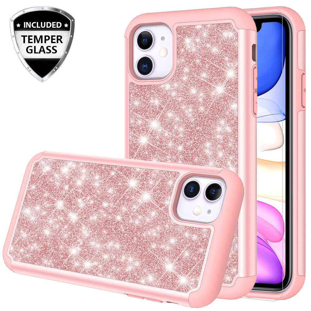 Conceit puzzel werknemer Apple iPhone 11 Case, Glitter Bling Heavy Duty Shock Proof Hybrid Case –  SPY Phone Cases and accessories