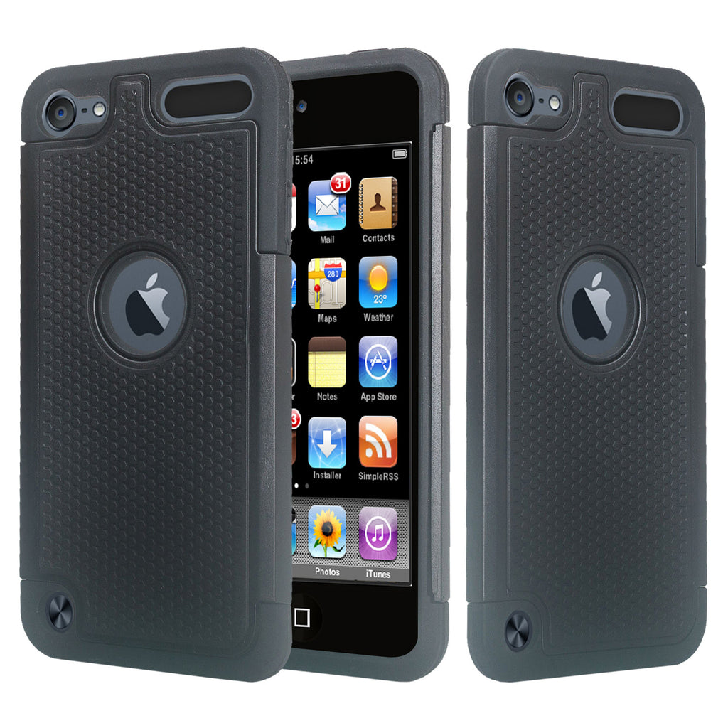 Apple iPod Touch 5 Touch 6 Case, Heavy Duty Dual Layer Armored Prote – SPY Cases and accessories