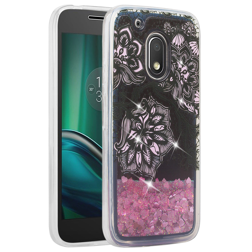 Adverteerder Vertrouwen aanvaardbaar Moto G4 Play Luxury Bling Liquid Glitter Case, Sparkle Quicksand Case – SPY  Phone Cases and accessories