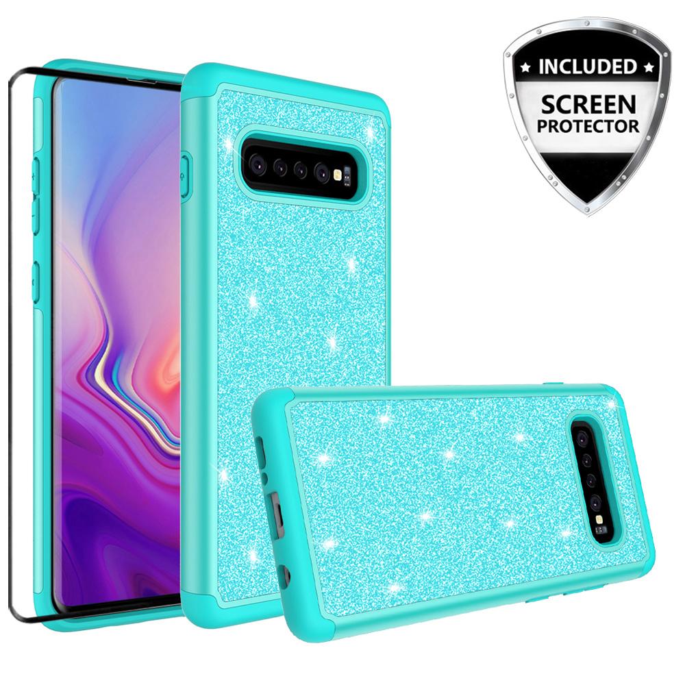 Heup Knooppunt Gepensioneerde Samsung Galaxy S10 Plus Case, Galaxy S10+ Glitter Bling Heavy Duty Sho –  SPY Phone Cases and accessories