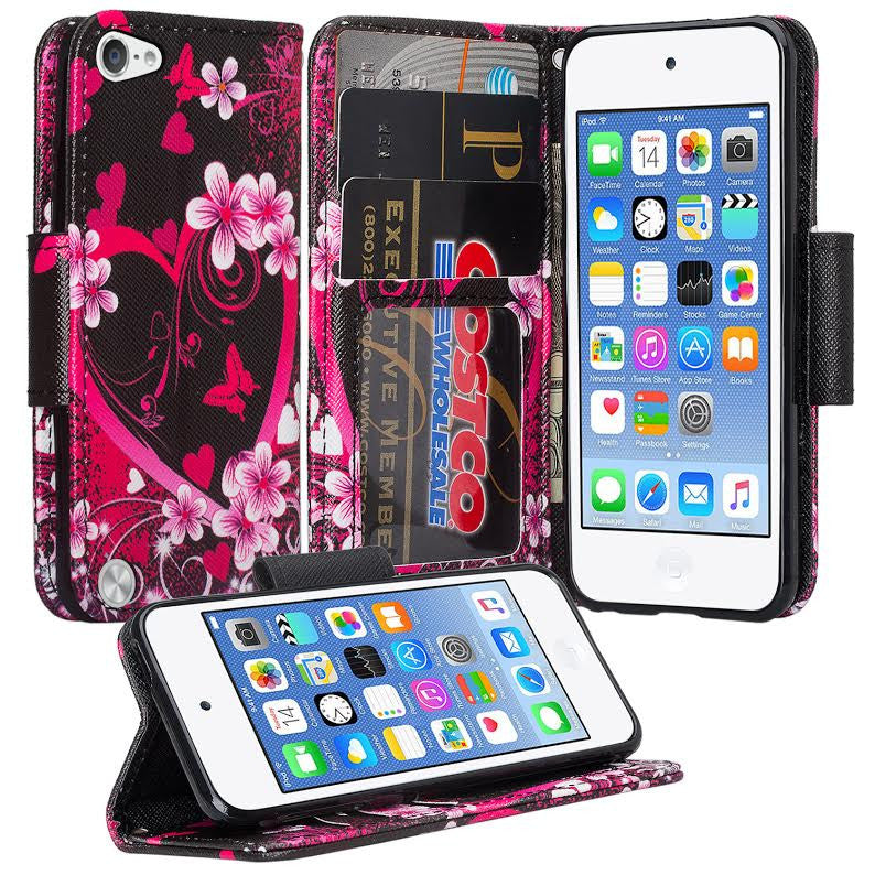 iPod Touch 5 / Ipod Touch 6 Slim Flip Folio [Kickst – SPY Phone Cases and accessories