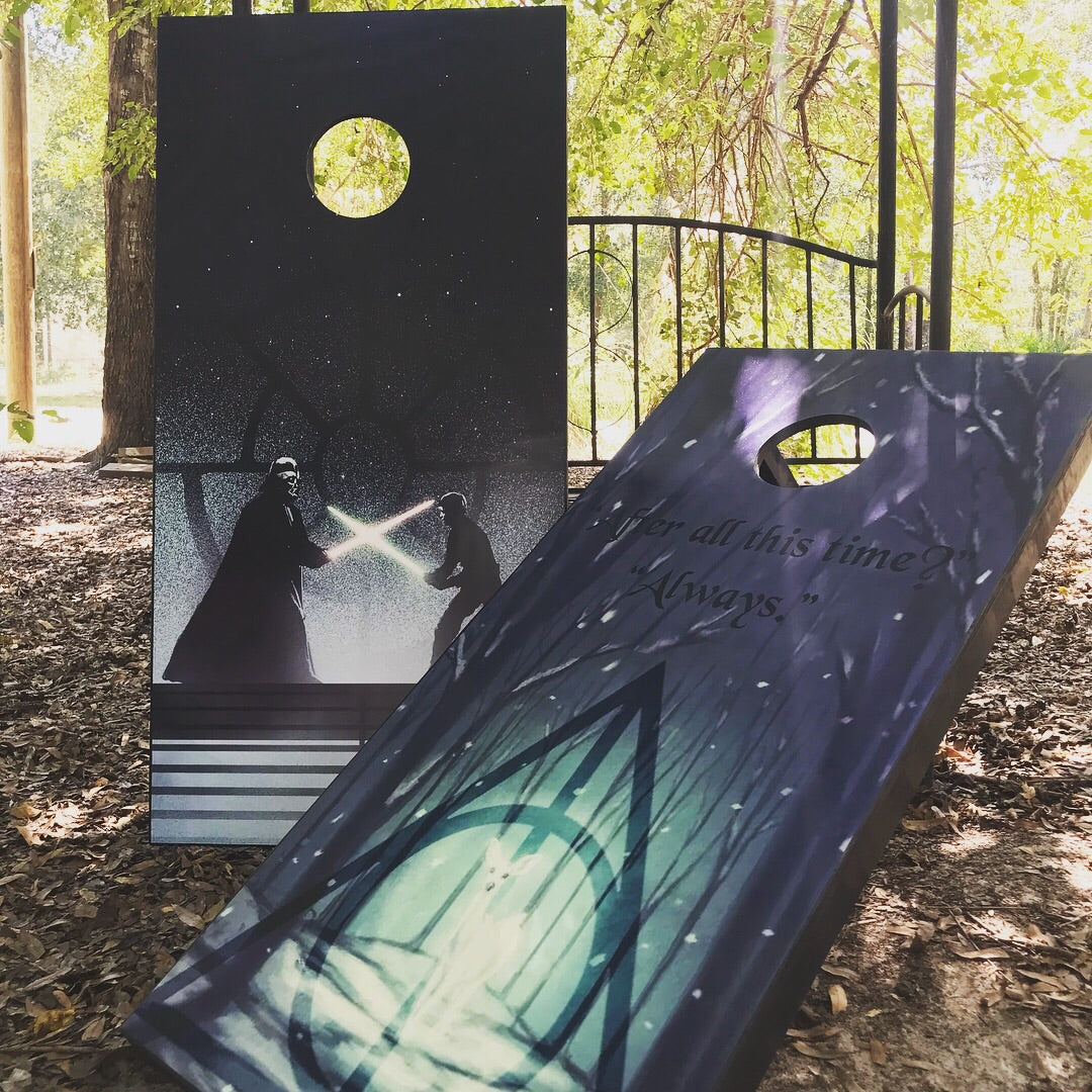 star wars cornhole boards