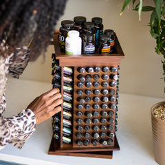 Introducing the Rotating Essential Oil Rack 2.0 [Oil Storage Display]