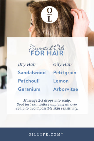 Discover the best essential oils for dry hair!
