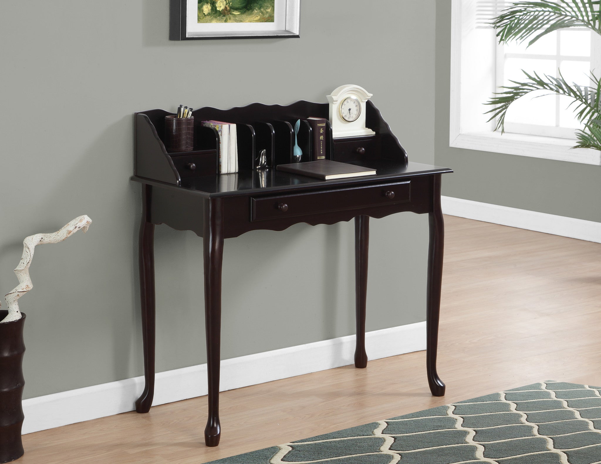 Cherry Secretary Desk The Office Furniture Depot