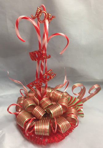 CakePlay Candy Cane Centerpiece