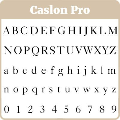 Caslon Pro