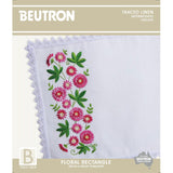 585309 Floral Rectangle Traycloth