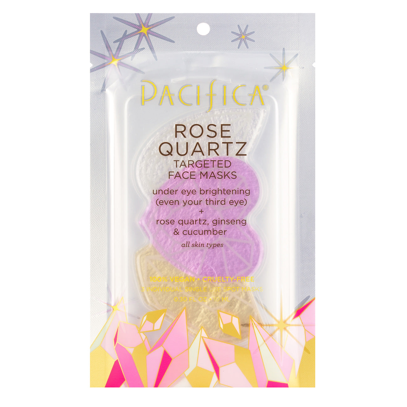 Rose Quartz Targeted Face Masks | Pacifica