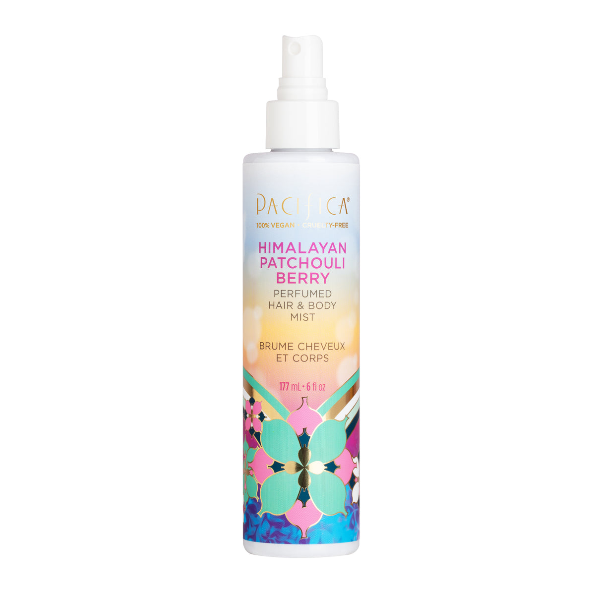 Pacifica Beauty, French Lilac Spray Perfume + Hair & Body Spray, 100% Vegan  and Cruelty Free, Clean Fragrance, 2 Count