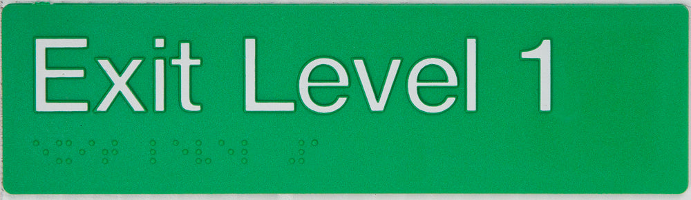 exit sign level