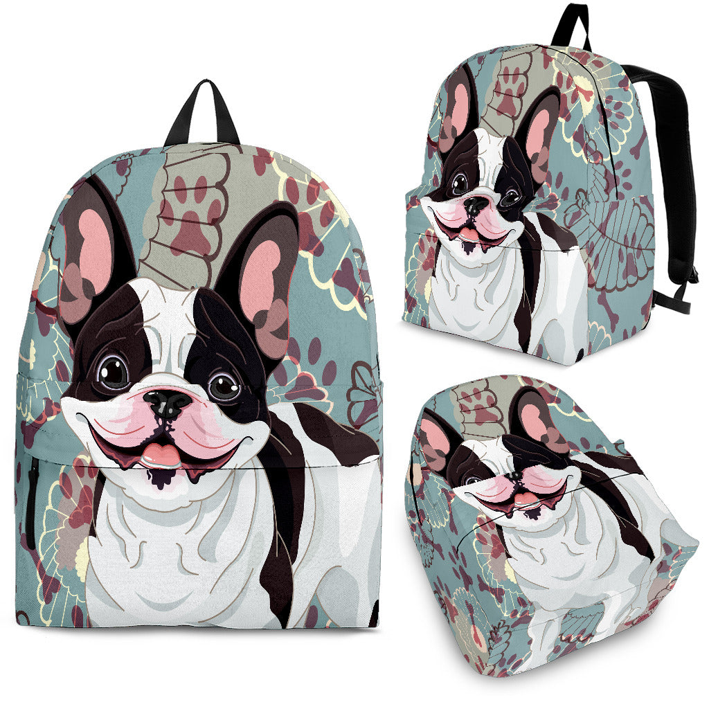 backpack french bulldog