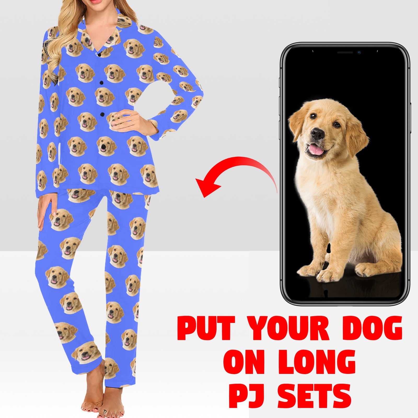 Personalized Pajama Pants,custom Pants Pajamas,custom Dog Pj Pants