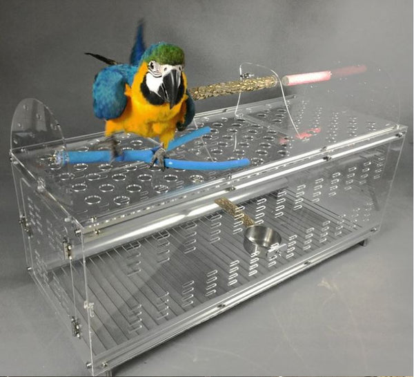 macaw transport cage