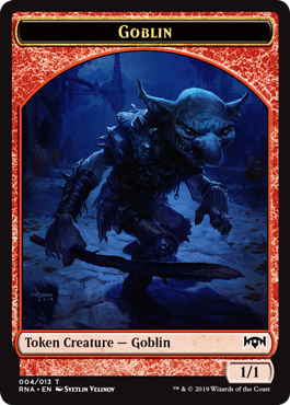 Lealdade em Ravnica - Token goblin