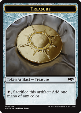 Lealdade em Ravnica - Token tesouro