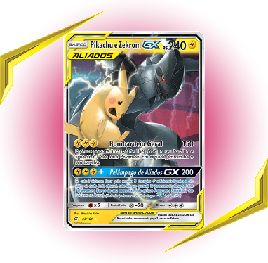 Pikachu e Zekrom GX - MoxLand