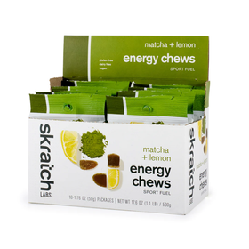 Skratch Labs Sport Energy Chews Orange - Box of 10 Pouches 