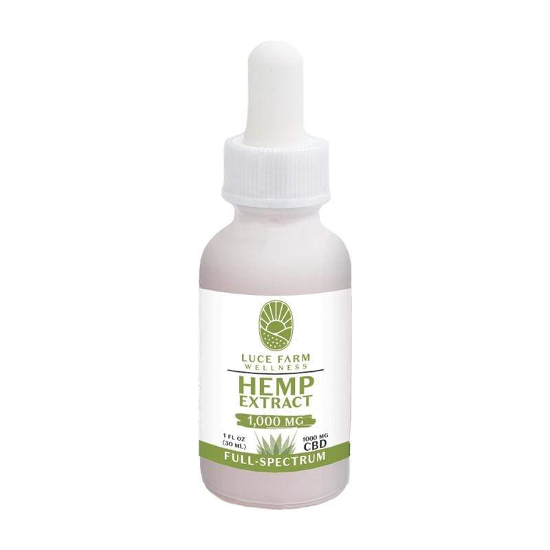 Luce Farm Full Spectrum Cbd Hemp Extract 1000mg