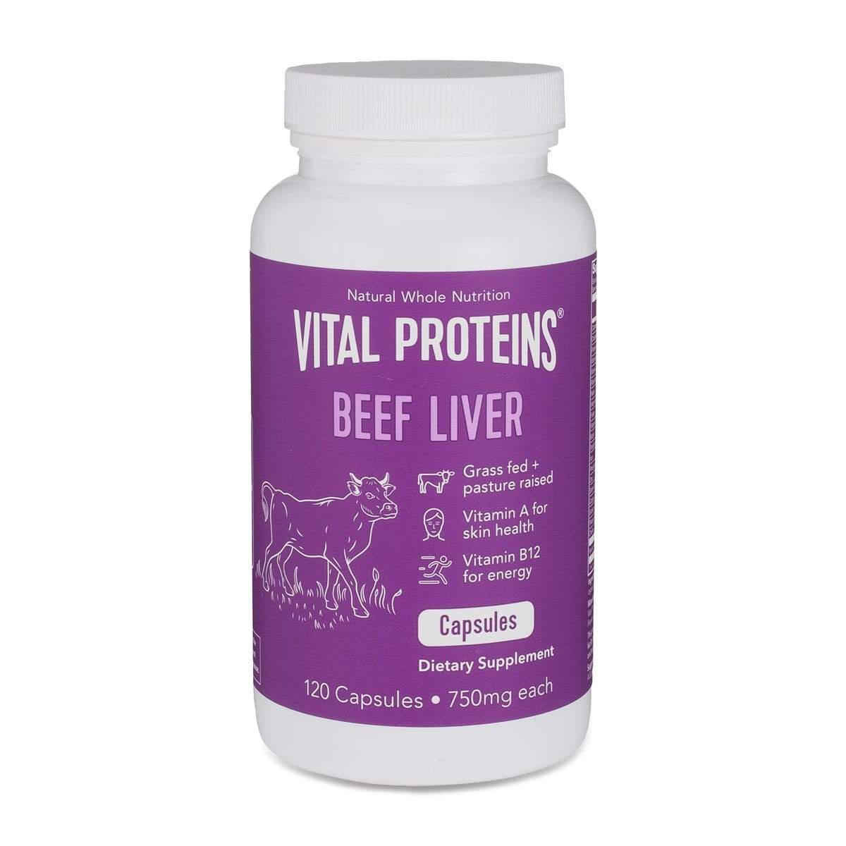 Buy Vital Proteins Beef Liver Supplement for Natural Energy