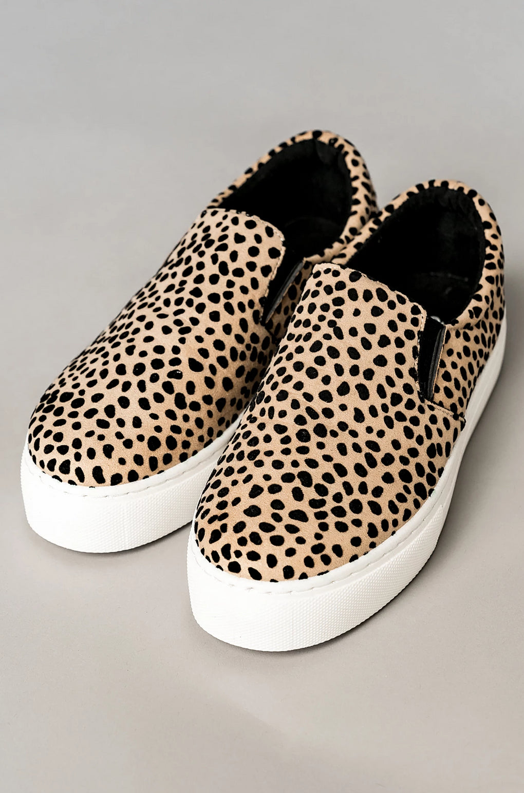 leopard platform sneaker