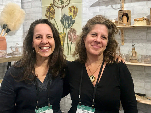 Silvia (left) and Jocelyn at Heaven in Earth's booth at NY Now