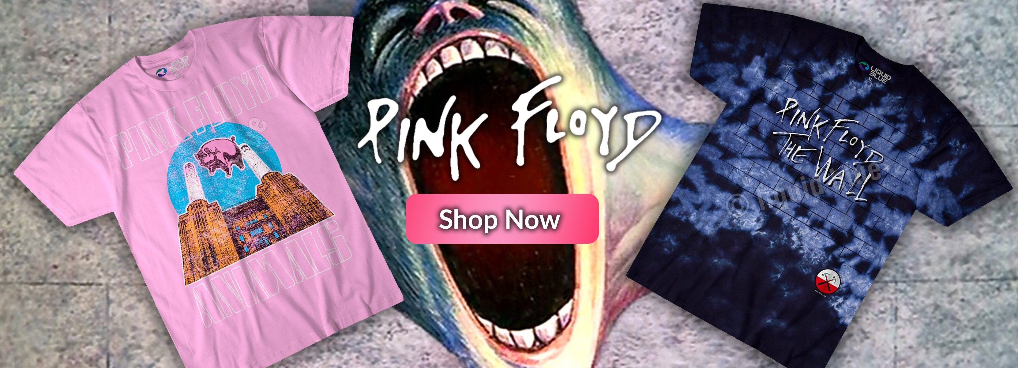  Liquid Blue Pink Floyd Vintage 1994 Dark Side of The Moon  Tie-Dye T-Shirt : Clothing, Shoes & Jewelry