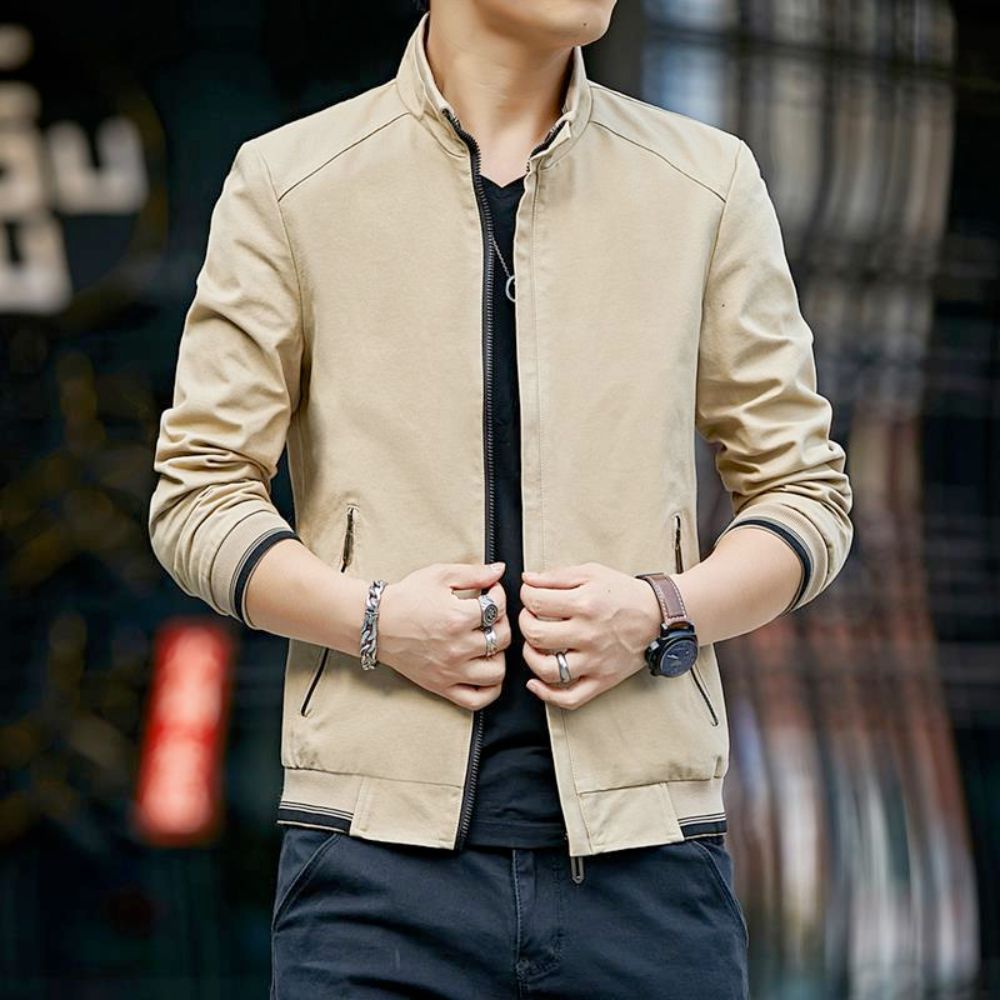 Mens Jacket with Military Style Design – Amtify