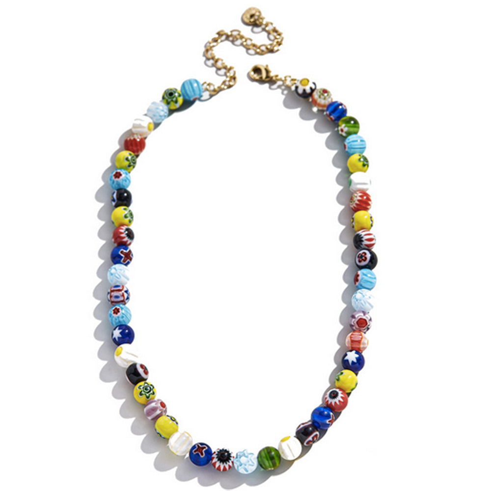 Candice Layered Multi-Color 2 PC Layered Necklace – Onetify