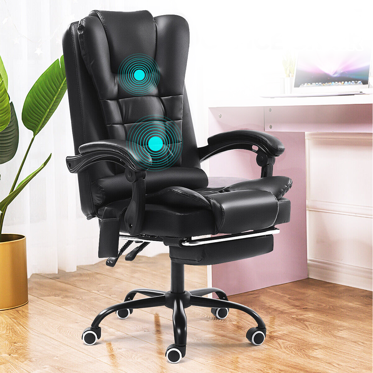 Massage Office Chair with Footrest and Executive Office Chair