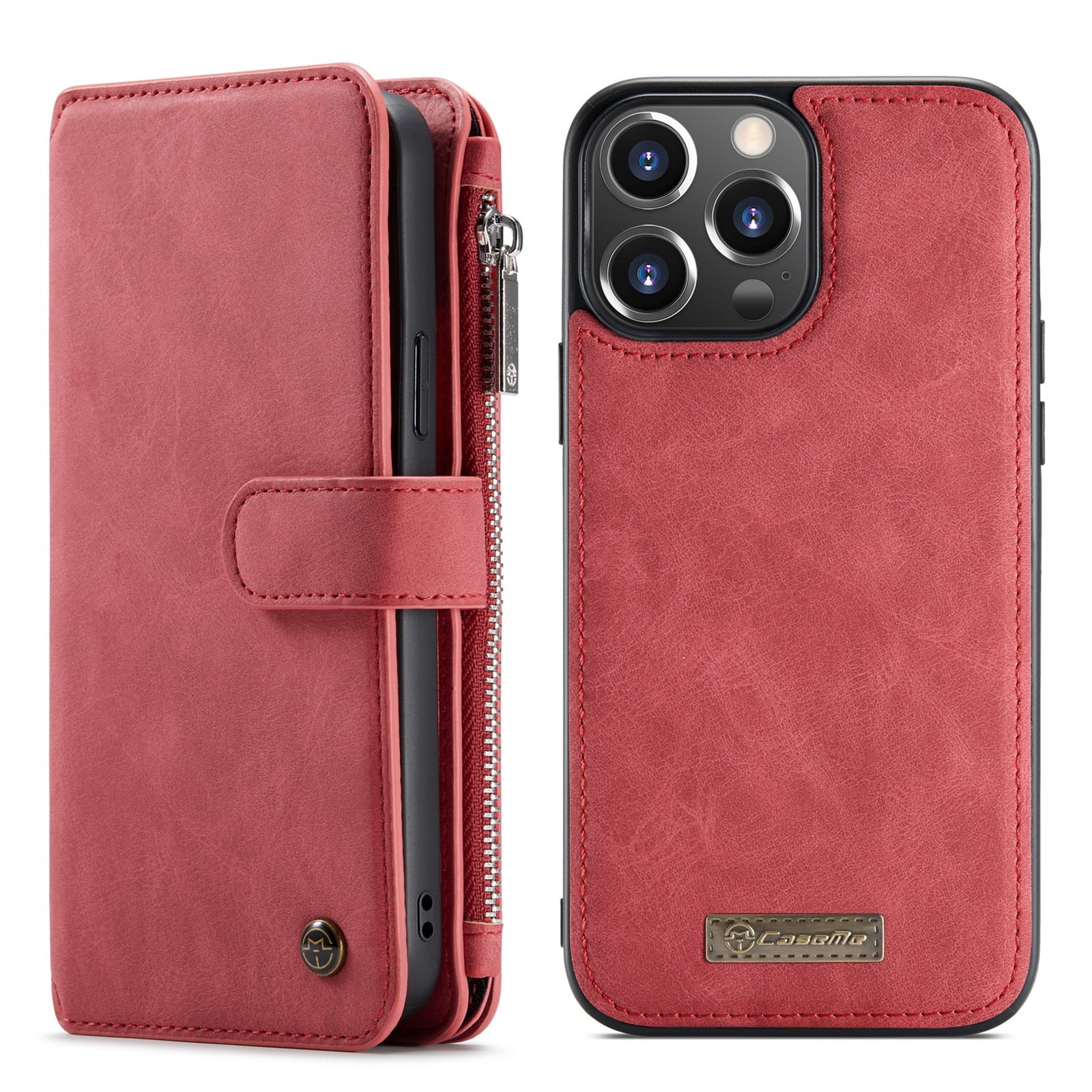 Leather Wallet Flip Cover Phone Case for iPhone