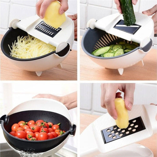 Onetify Multifunction Vegetable Fruit Slicer Chopper Food