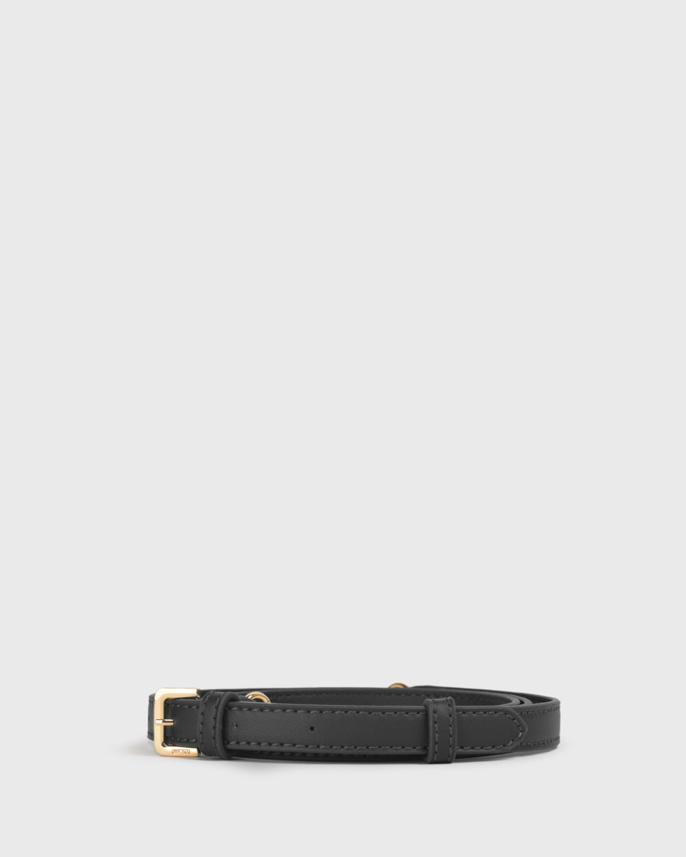 Iduna 15mm Adjustable Bag Strap (Black) - Tocco Toscano