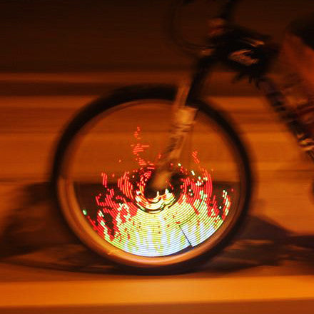 bike wheel led