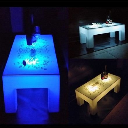 led coffee table for sale