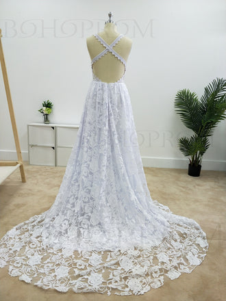 wedding dresses boho cheap