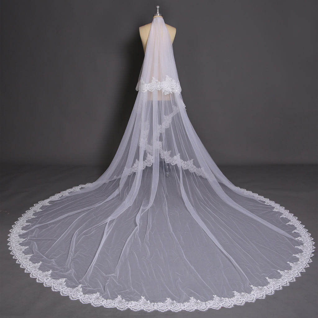 cathedral train veil