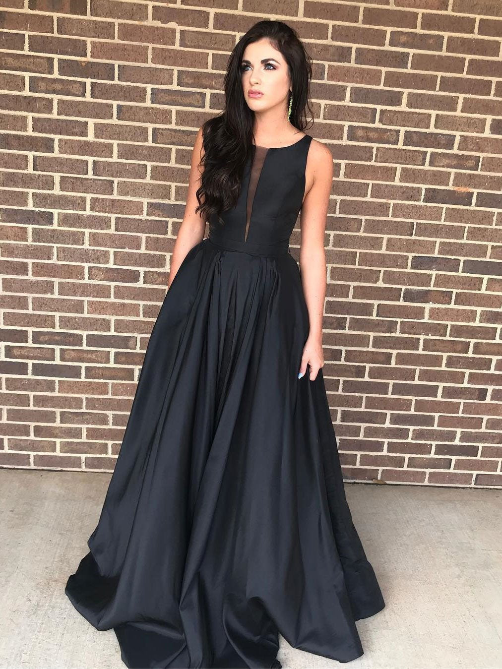 simple boho prom dress