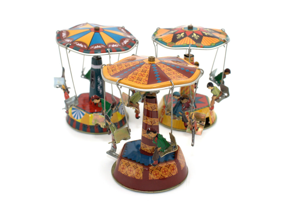 tin carousel toy