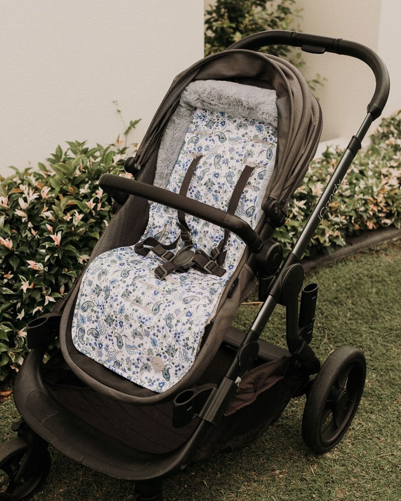 blue mothercare pram