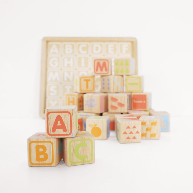 wooden abc