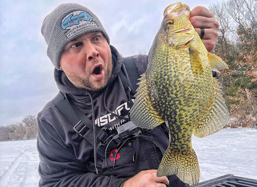 Shallow Water Panfish Under the Ice By Jason Brenic