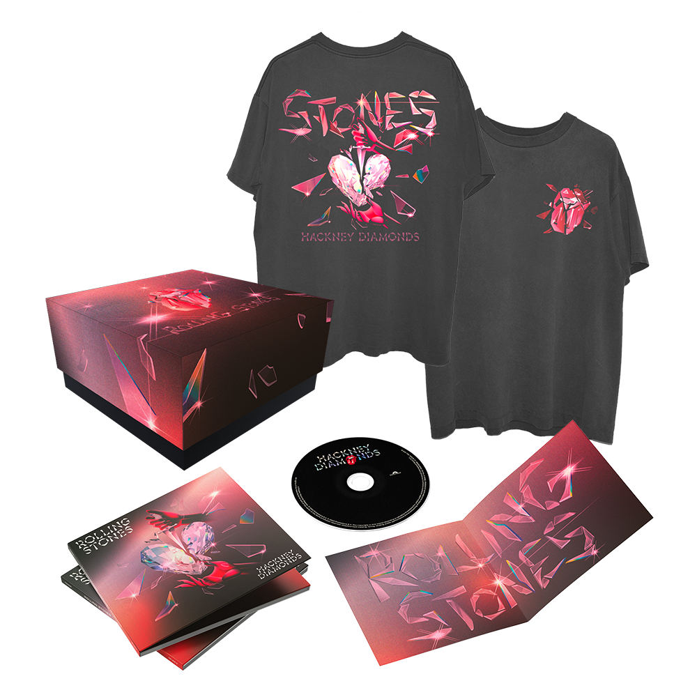 Hackney Diamonds Digipack CD + T-Shirt Box Set