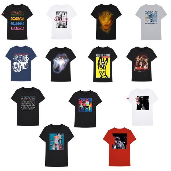 EXCLUSIVE POST 71 ALBUM COVER T-SHIRT COLLECTION – The Rolling Stones