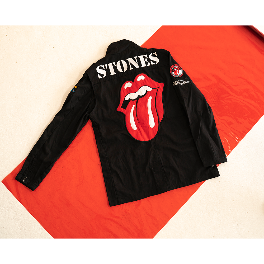 Rolling Stones Tongue Army Jacket The Rolling Stones