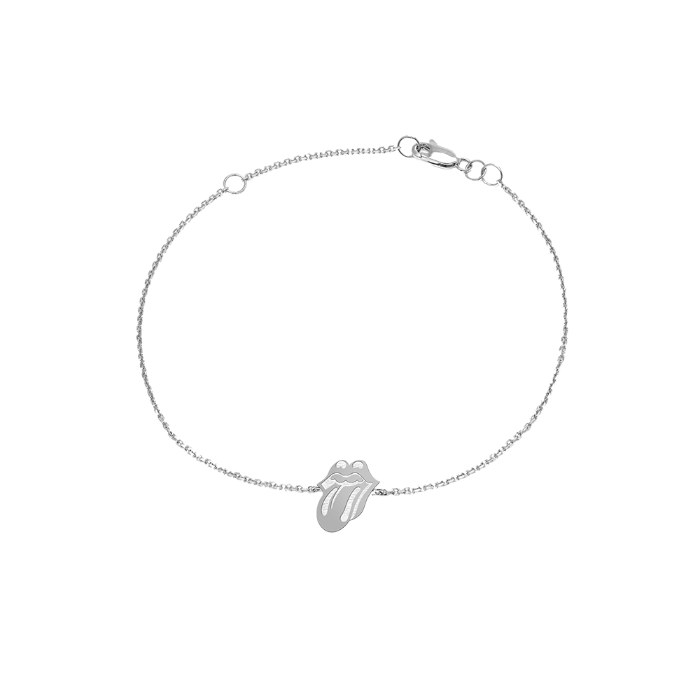 Silver Classic Tongue Bracelet