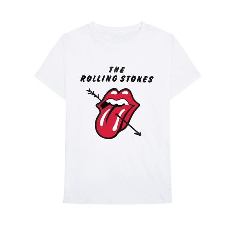 red rolling stones shirt